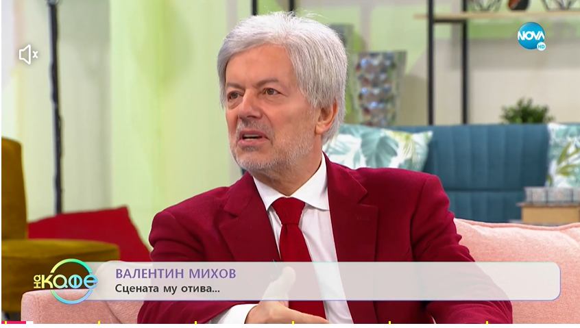 Валентин Михов е доволен от участието си в "Маскираният певец" сн. nova.bg.