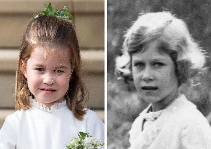 Вижте принцеса Шарлот Кеймбриджка на кого е копие (Фато факт)