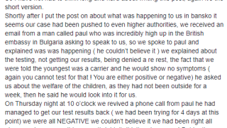 Скандал! Бащата на 9-годишното англичанче от Банско: Излъгаха ни, че има коронавирус!