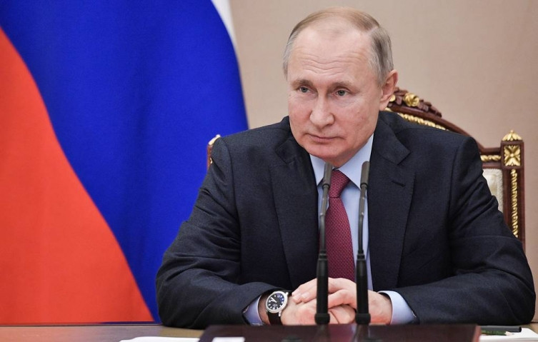 Владимир Путин въвежда строги мерки заради коронавируса сн. Уикипедия 