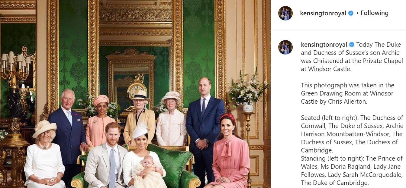 Защо Кейт Мидълтън и принц Уилям пренебрегнаха раждането на Арчи? (Вижте тук)