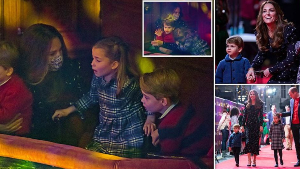 Изненада! Децата на Кейт и Уилям с първи официални изяви като принцове (Снимки)