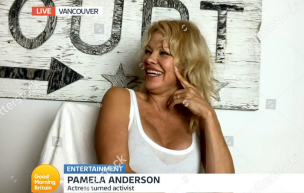Памела Андерсън се състари (Актрисата прилича на възрастна жена  - Снимки)