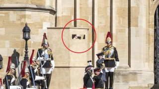 Лъсна мистериозна тайна от погребението на принц Филип (ФОТО)