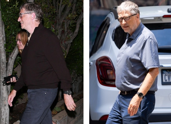 Бил Гейтс се състари и запусна след развода (Милиардерът пусна корем и обрасна – Снимки)