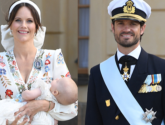 София Шведска и принц Карл Филип кръстиха третия си син (Снимки от кралското събитието)