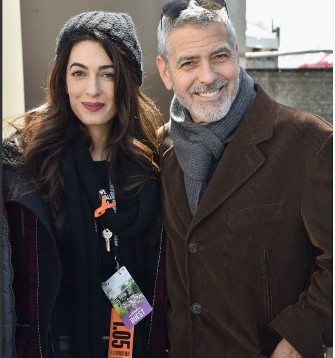 И Джордж Клуни побеля сн. Инстаграм