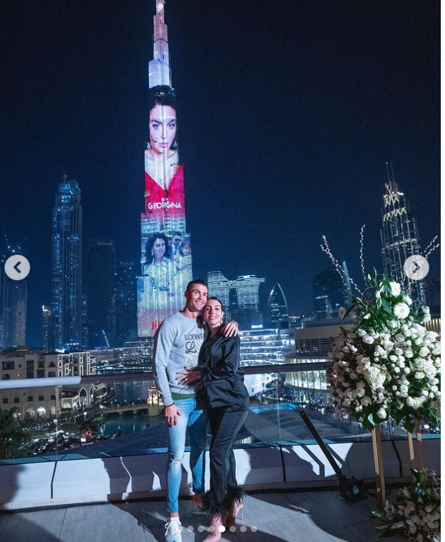 Роналдо заведе Джорджина в Дубай за рождения й ден сн. Инстаграм