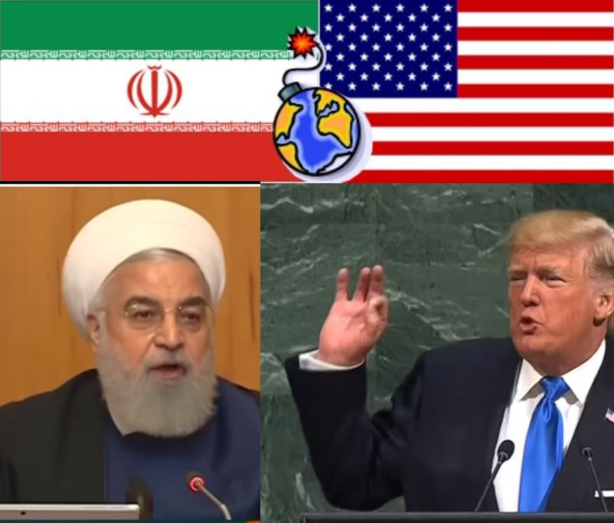 Иран заплаши САЩ с война колаж: You Tube/Wikipedia
