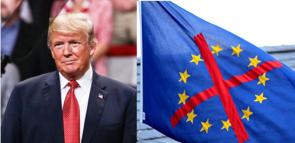 Доналд Тръмп продължава с разделянето на ЕС сн. Pixabay 