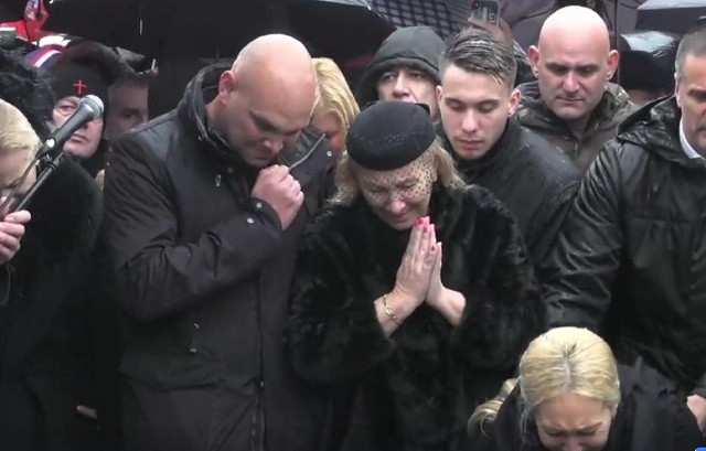 Погребението на Шабан Шаулич сн. Фейсбук
