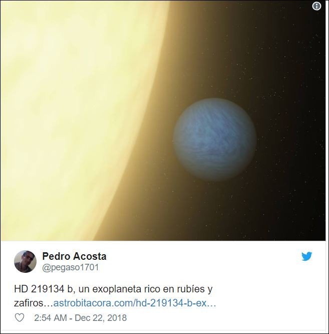 Астрономи откриха нова планета сн. Туитър 