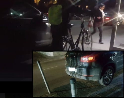 Цветанка Ризова гази закона за движение по пътищата безогледно (Вижте я как паркира като мутреса)