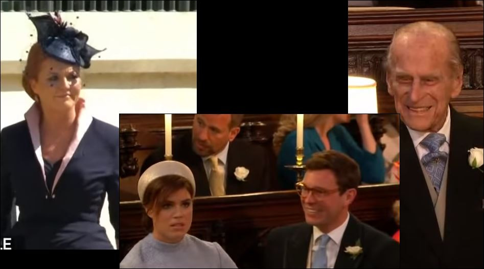 Принц Филип няма да бъде на сватбата на Йожени и Джак през октомври колаж: You Tube 