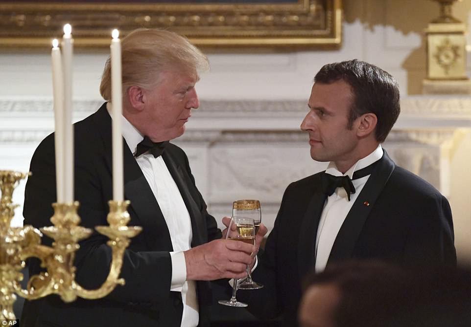 С чаша хубаво вино президентите скрепиха приятелството си