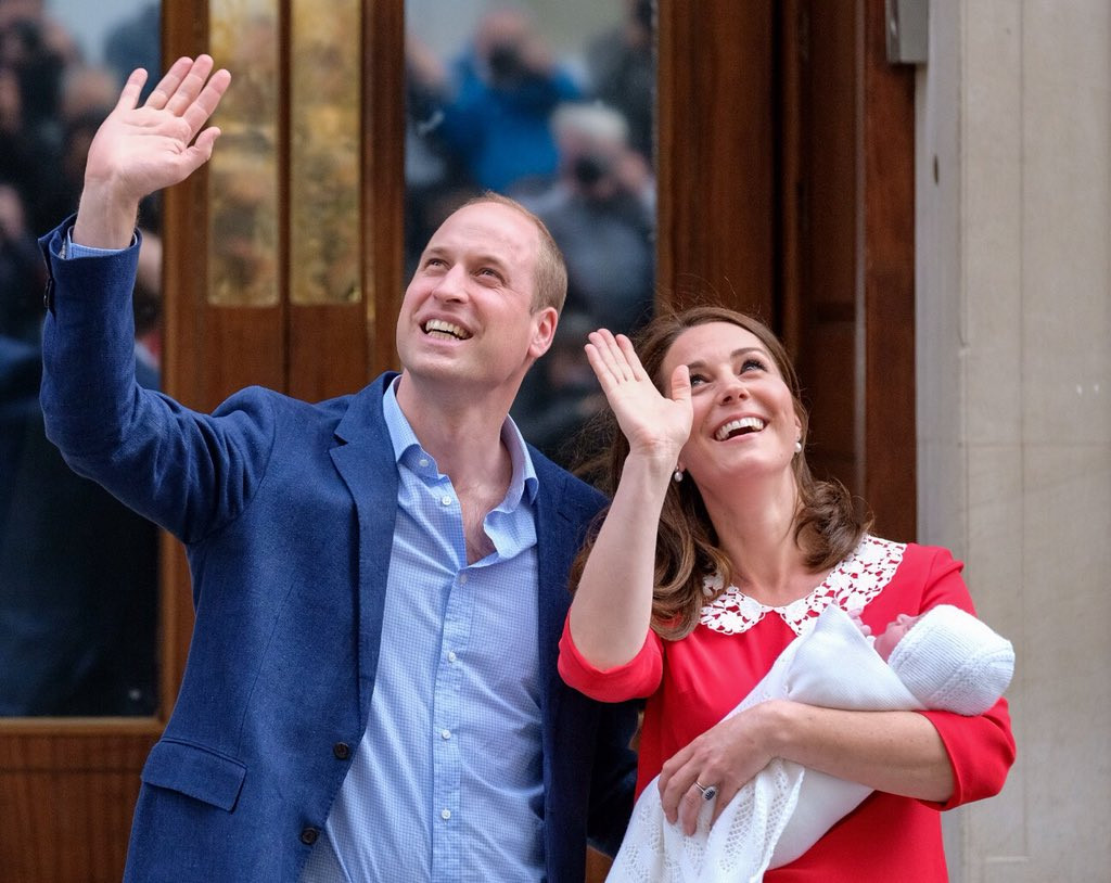 Кейт и Уилям станаха родители за трети път