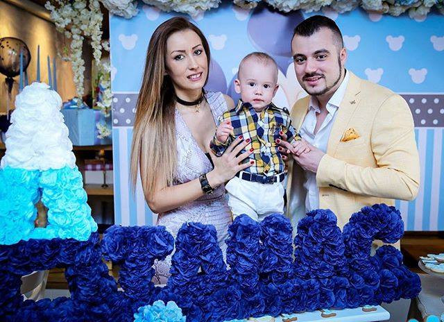 Джена и Атанас Стоев отпразнуваха рождения ден на сина си