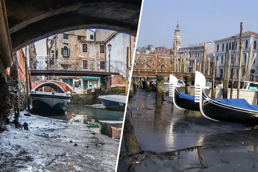 Венеция остана без вода