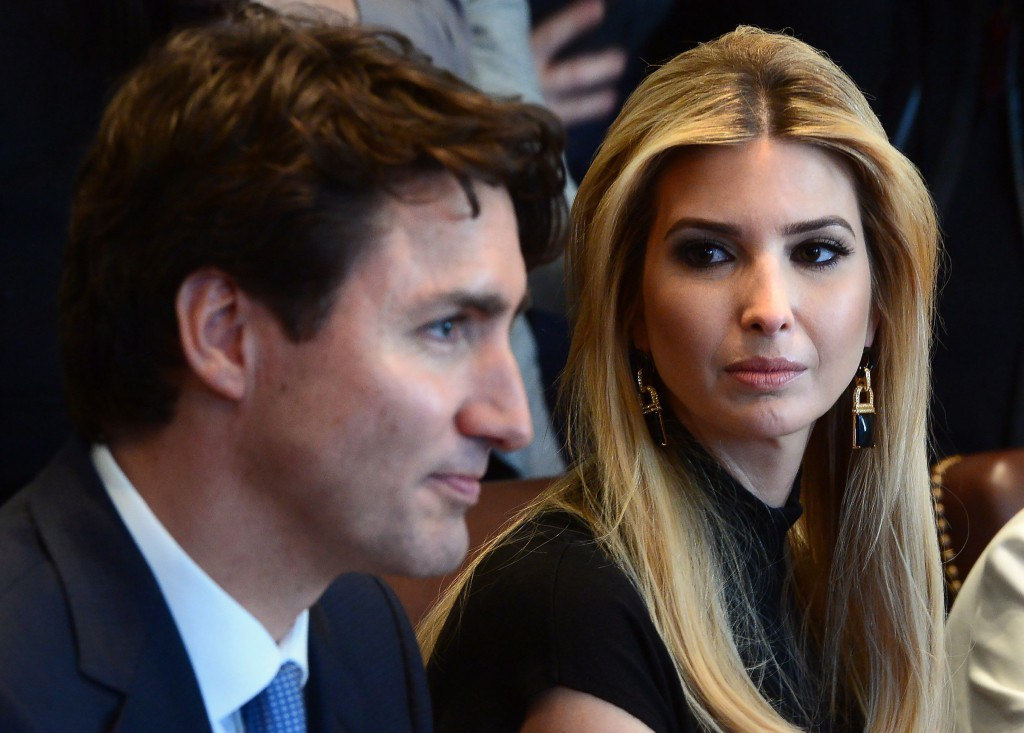 Джъстин Трюдо хлътна по Иванка Тръмп (Вижте как я гледа канадският премиер) - Снимка 2