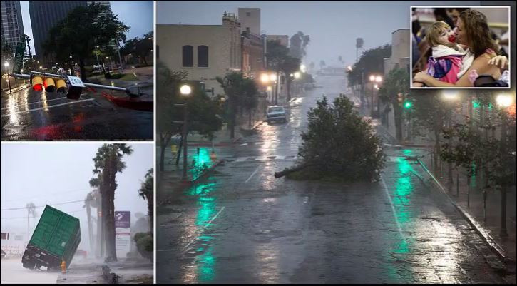 Ураганът Харви помете Тексас