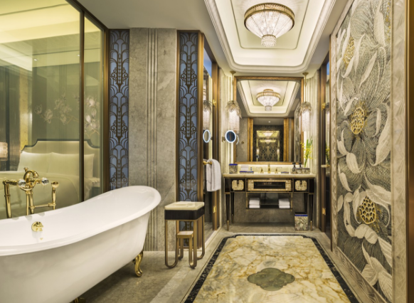 В Шанхай блесна първия седем звезден хотел (Вижте невероятния лукс) - Снимка 3
