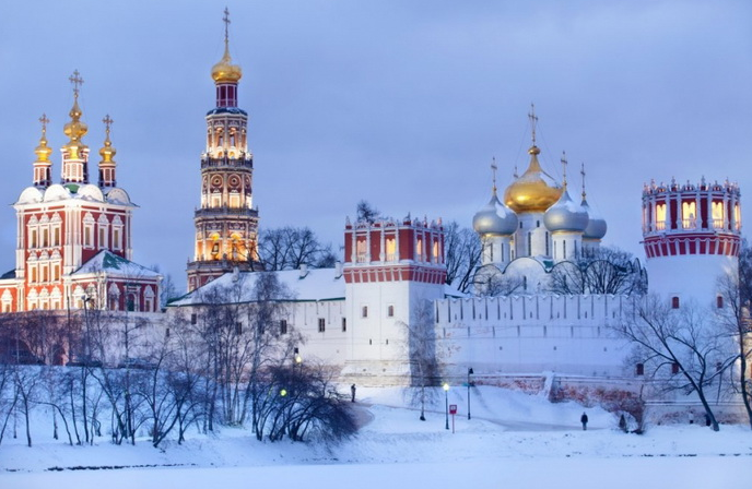 Москва през зимата
