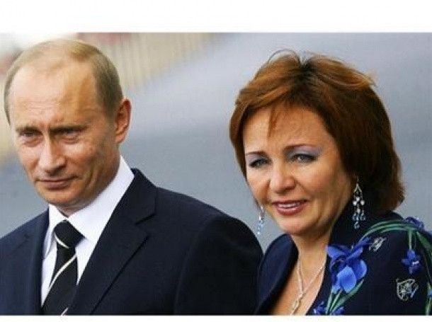 Людмила Путина с Владимир