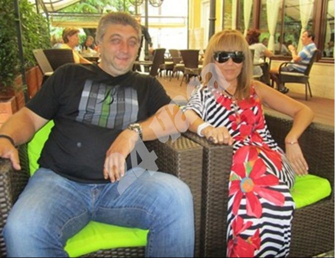 Трифон Иванов и приятелката му Валя