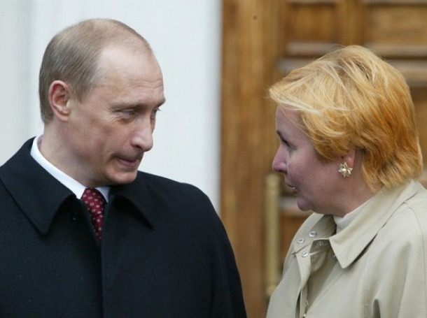 Владимир Путин с Людмила