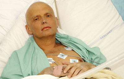 Александър Литвиненко в болницата