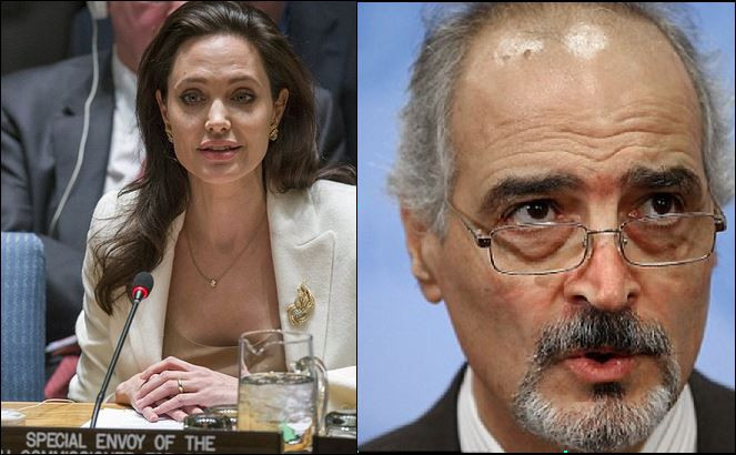 Скандал с Анджелина Джоли в ООН