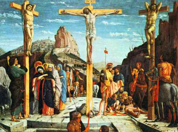 На арамески или на български мълви Исус Христос на кръста?