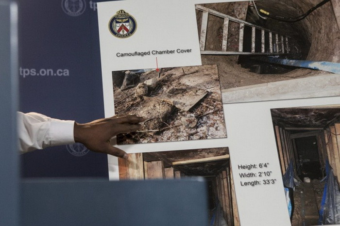 Неизвестен тунел в Торонто бе открит случайно