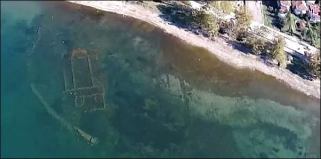 Жива легенда! Останки от православна църква изплуваха в езеро в Бурса