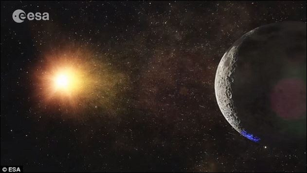 Европейската космическа агенция колонизира Луната