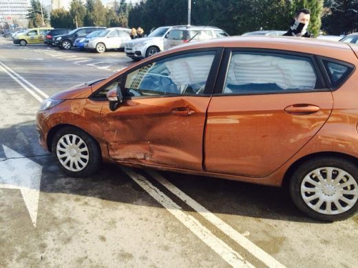 Автомобилът на Елена Кучкова след катастрофата