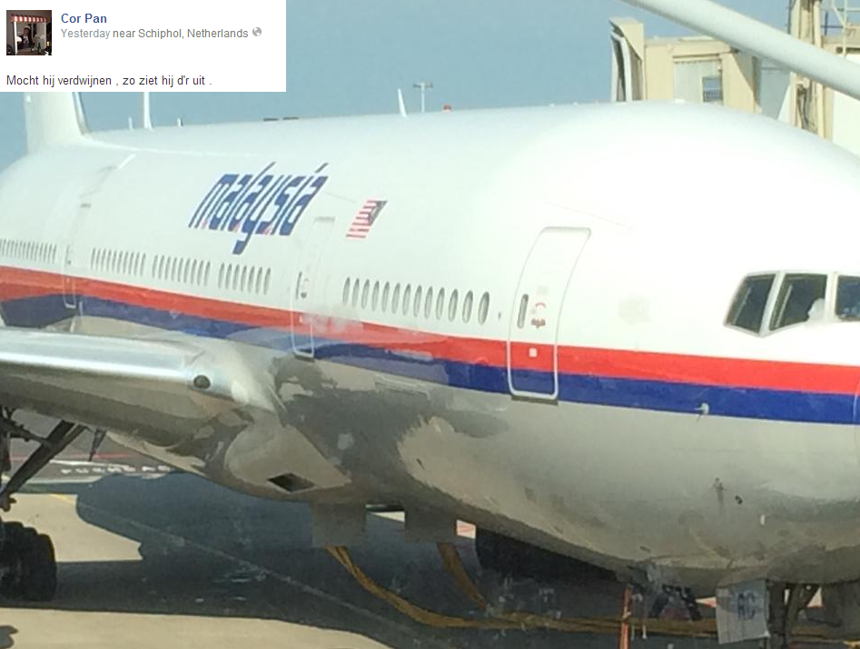 Последната снимка на фаталния Боинг 777 и думите на Кор Пан