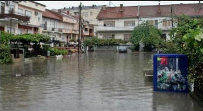 Македония под вода заради наводненията