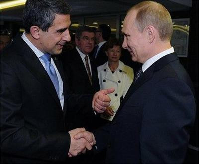 Снимката на Росен Плевнелиев с Владимир Путин