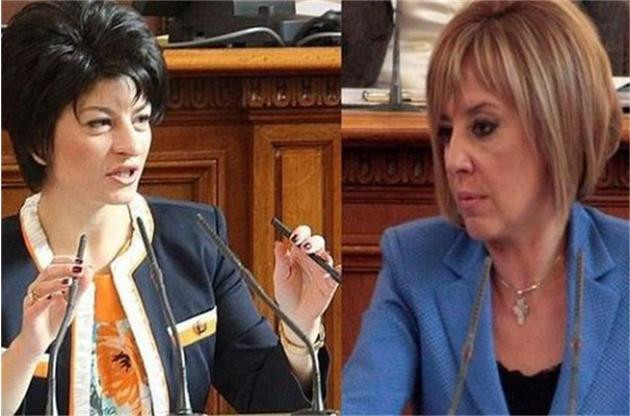 Скандал в парламента между Мая Манолова и Деси Атанасова