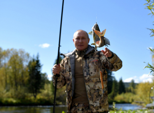Владимир Путин на палатка и риболов в Сибир (Вижте къде се усамоти руският президент – Снимки) - Снимка 3