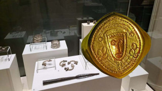 Златен пръстен на хан Омуртаг намерен в Плиска