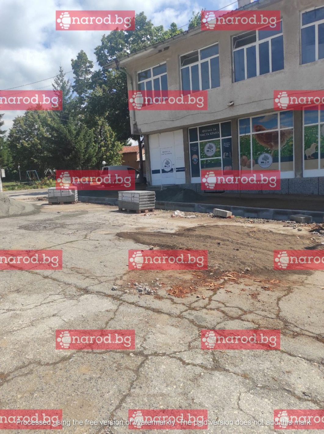 Кметът на община Ихтиман – Калоян Илиев прави ремонт на 2 тротоара за 350 000 лева (СНИМКИ)