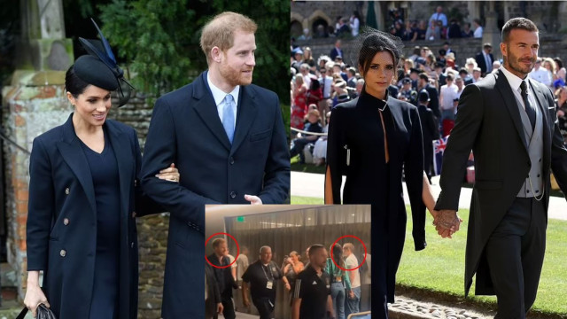 Принц Хари и Дейвид Бекъм дори не се поглеждат Херцогът