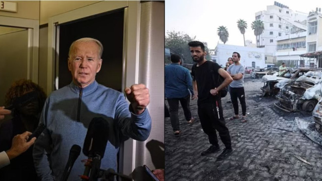 Джо Байдън се подигра с Хамас след взривовете. Президентът на