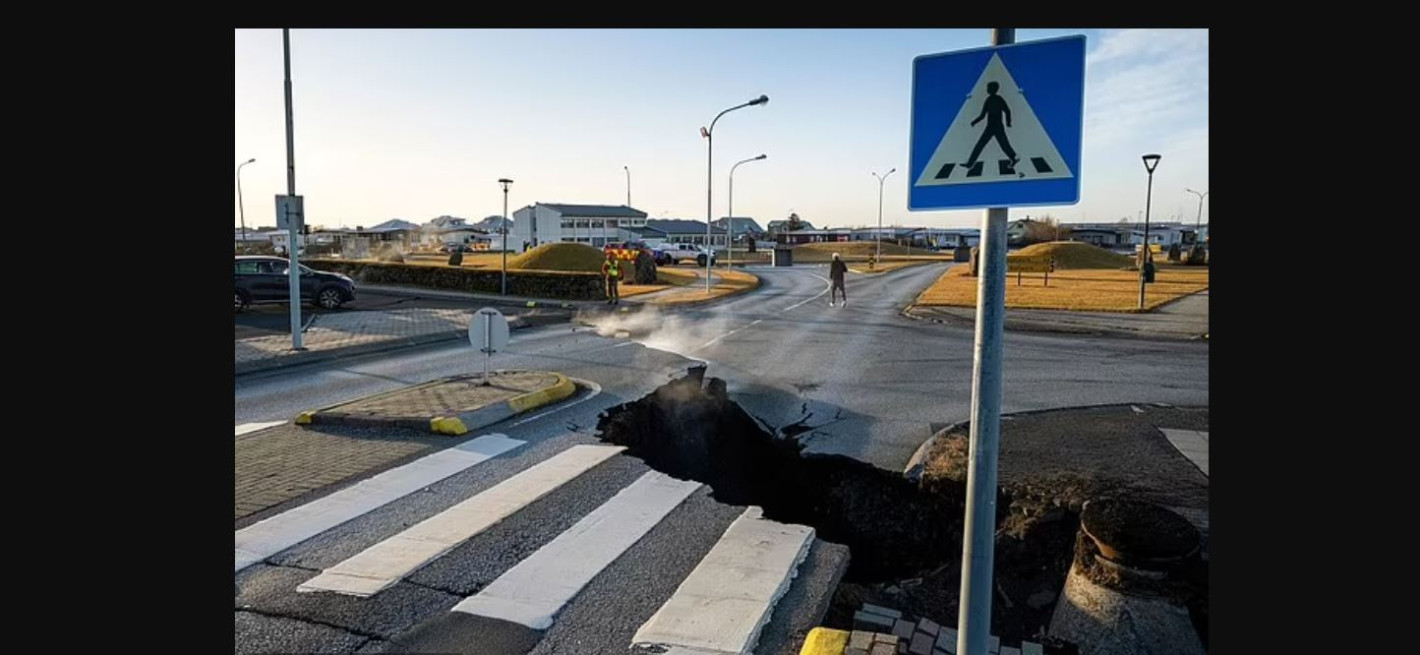 "Улиците избухнаха, а всичко се взриви за миг!" Исландия като след апокалипсис заради вулкан (Снимки и видео)