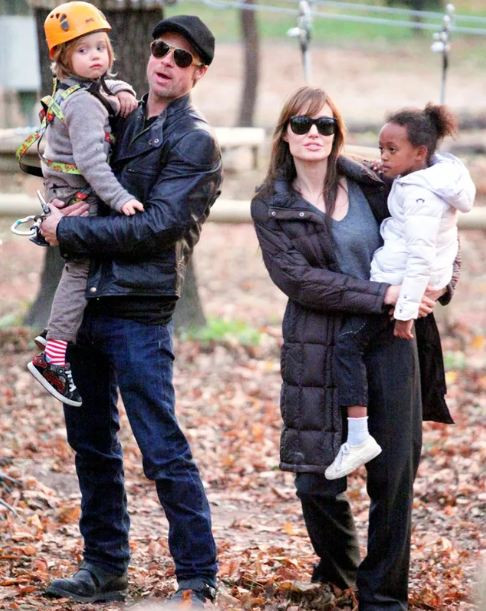 Осиновената дъщеря на Анджелина Джоли и Брад отсвири фамилията на баща си (Захара не иска да има нищо общо с него) - Снимка 2