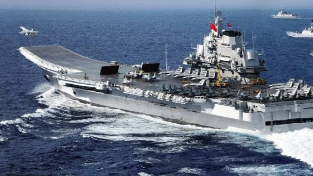 Китайските военноморски сили прогониха американски военен кораб който е локализиран