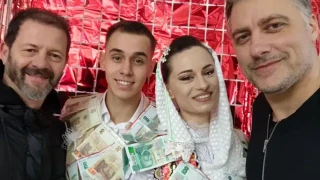Владо Карамазов на помашка сватба в Рибново