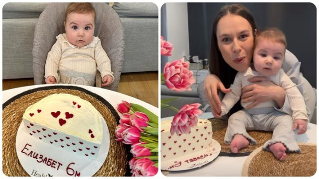 Половин рожден ден или точно 6 месеца отпразнува Маги Джанаварова
